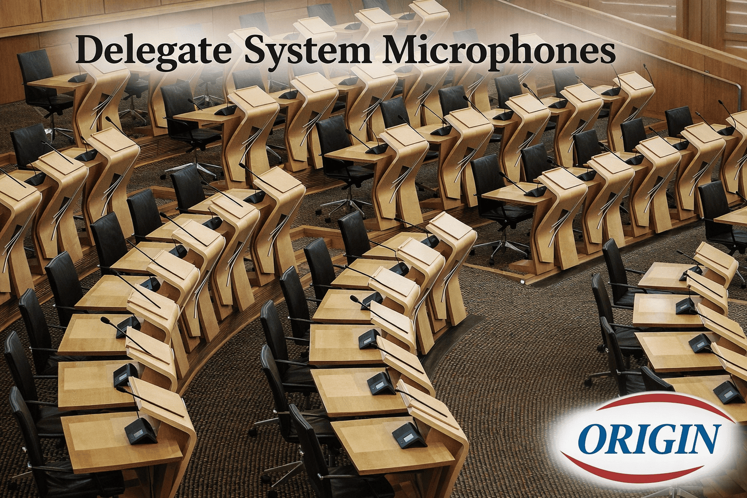 DELEGATE SYSTEM MICROPHONES IN LARGE SCALE COMMUNICATION